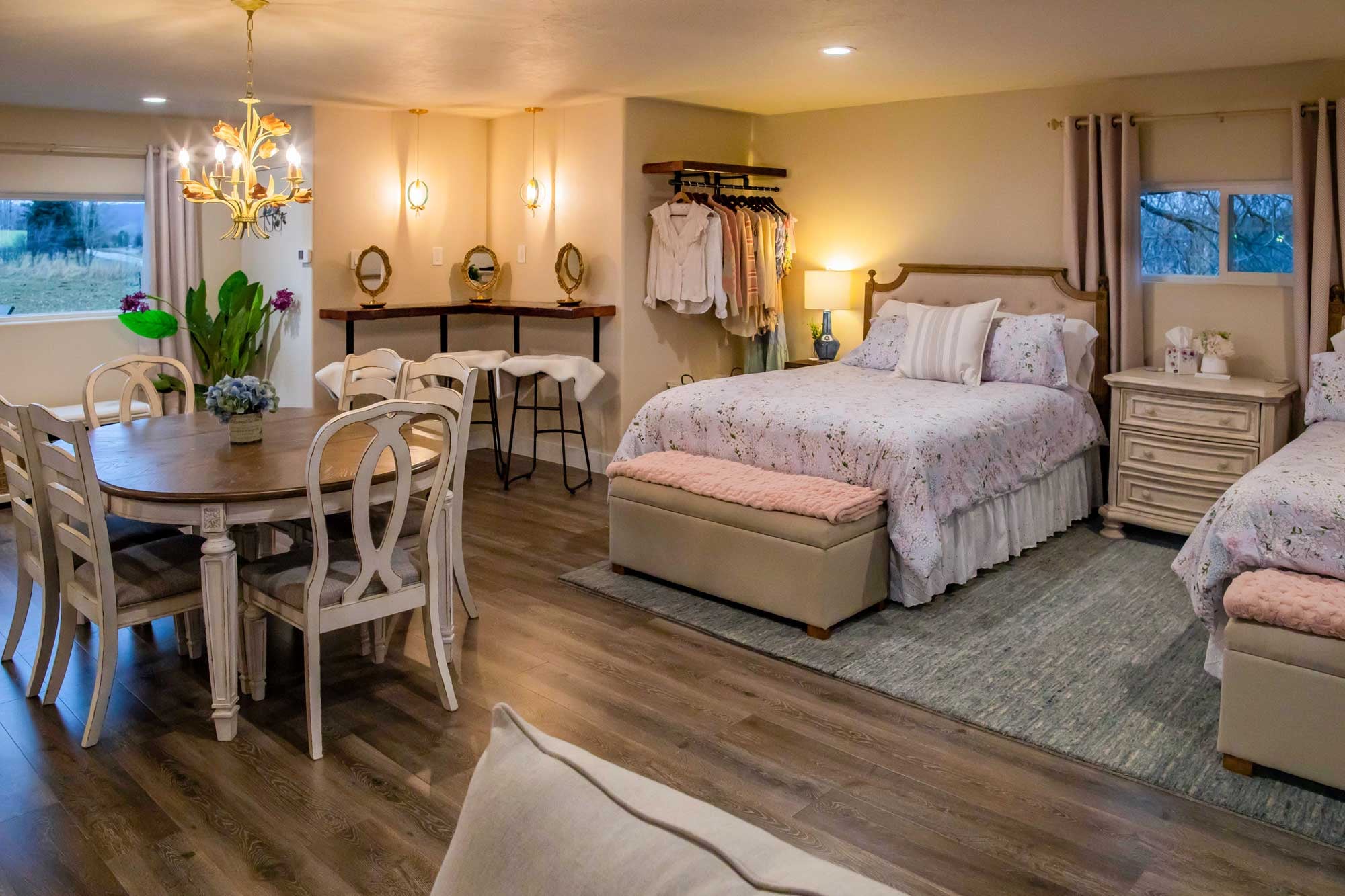LePlatte’s Pond bridal loft remodel — Bayfield, CO