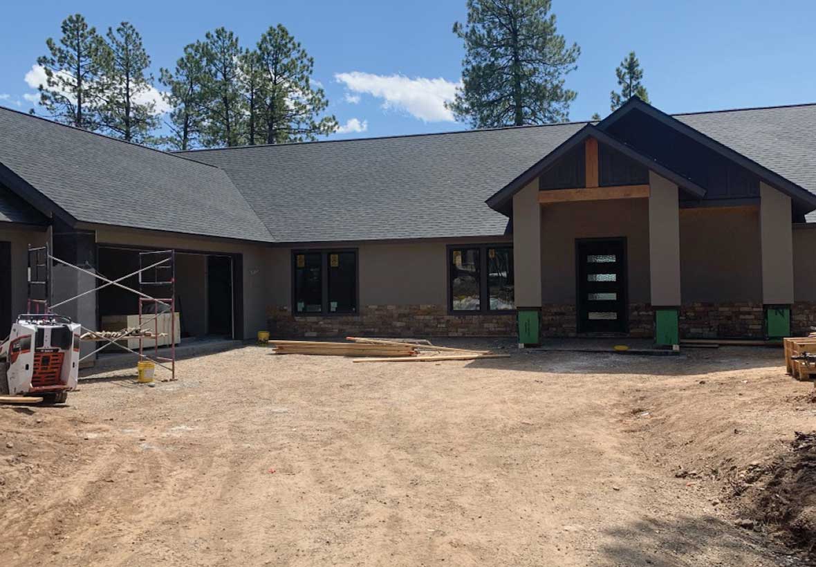 Incline Court mountain home exterior