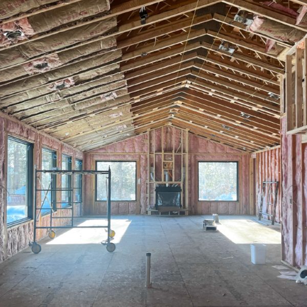 Incline Court during construction